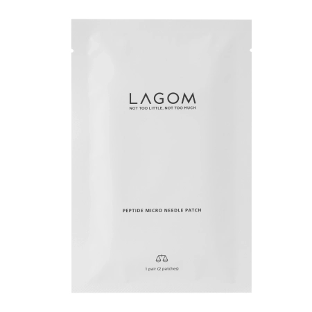 Lagom - Peptide Micro Needle Patch - Stiprinošie Mikroadatu Plāksteri - 8 gab