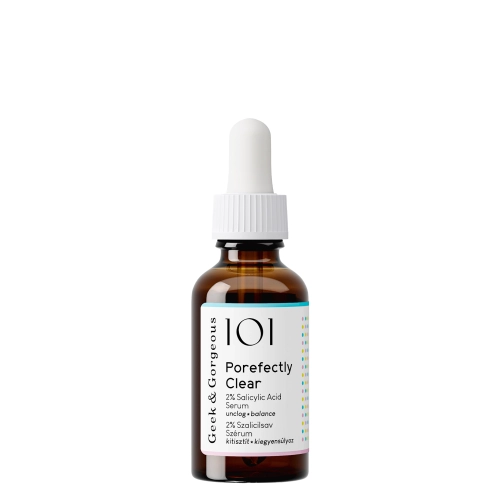 Geek & Gorgeous - Porefectly Clear - Serums ar 2% Salicilskābi un Sarkozīnu - 30ml