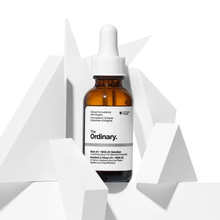 The Ordinary - Aloe 2% + NAG 2% Solution - Alvejas Serums Sejai - 30ml