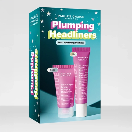Paula's Choice - Plumping Headliners - Sejas un Lūpu Produktu Komplekts ar Peptīdiem - 15 ml + 15 ml