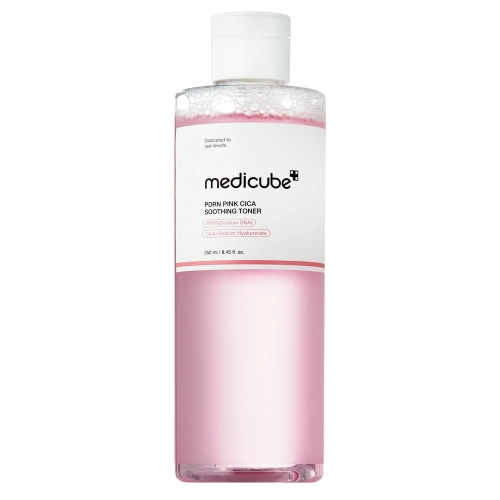Medicube - PDRN Pink Cica Soothing Toner - Mitrinošs un Izgaismojošs Toniks Sejai - 250ml