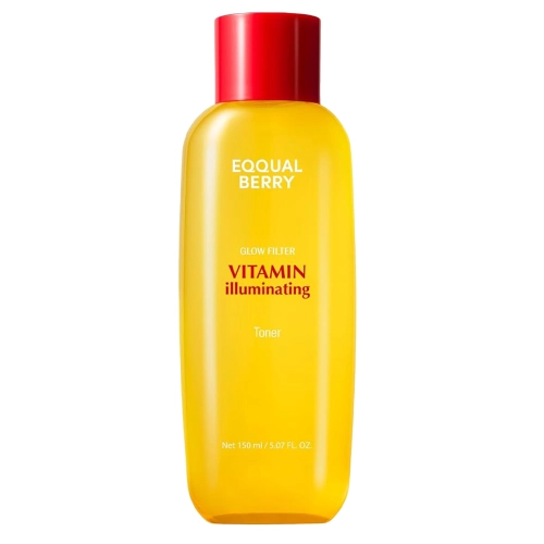 EQQUALBERRY - Vitamin Illuminating Toner - Rozświetlojošs Toniks Ar Vitamīniem - 150ml