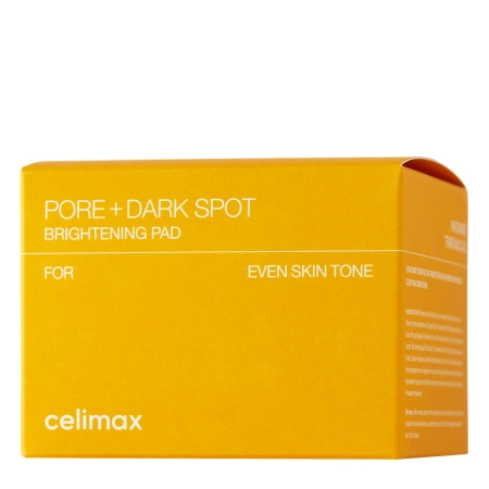 Celimax - Pore+Dark Spot Brightening Pad - Izgaismojoši Sejas Spilventiņi - 40 gab.