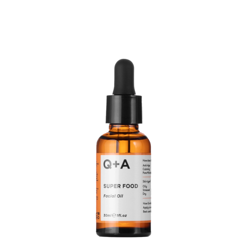 Q+A - Super Food - Facial Oil - Atjaunojoša sejas eļļa Super Food - 30ml
