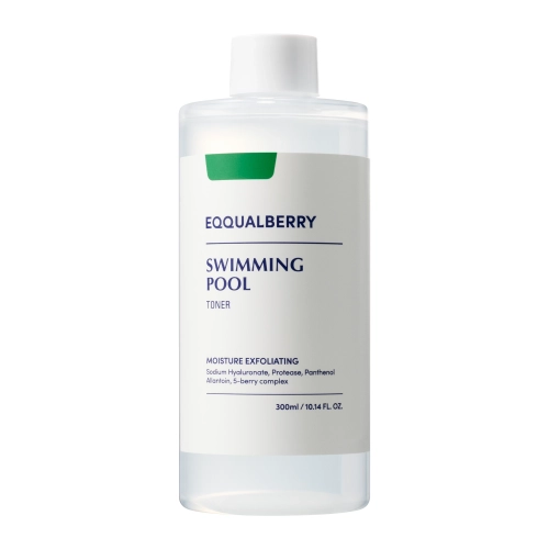 EQQUALBERRY - Swimming Pool Daily Facial Toner - Mitrinošs Un Nolobošs Toniks Sejai - 300ml