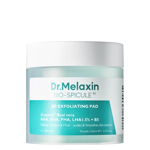 Dr.Melaxin - BP Exfoliating Pad - Eksfoliējoši Spilventiņi Sejai - 70gab.