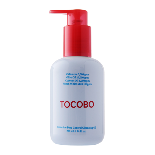Tocobo - Calamine Pore Control Cleansing Oil - Eļļa Dekoratīvās Kosmētikas Noņemšanai - 200ml