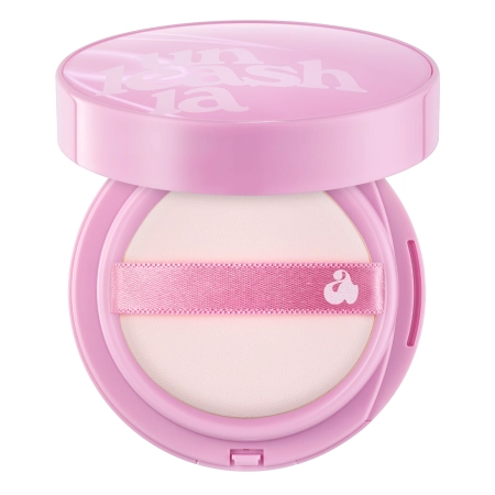 Unleashia - Don't Touch Glass Pink Cushion SPF50+ PA++++ - Tonālais Spilventiņā - #21N Hyaline - 15g
