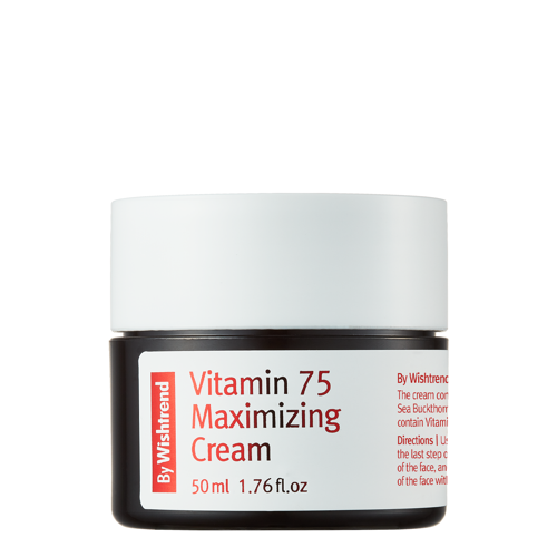 By Wishtrend - Vitamin 75 Maximizing Cream - Atdzīvinošs Sejas Krēms ar Smiltsērkšķu Hidrolātu - 50ml