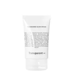 Transparent Lab - Niacinamide Glow Cream - Izgaismojošs krēms ar niacinamīdu - 50ml