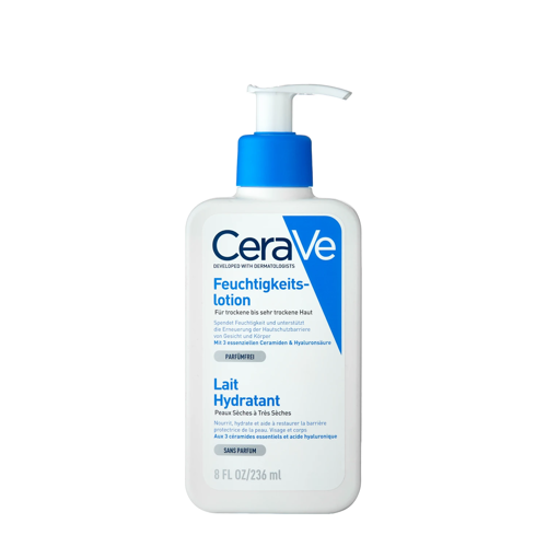 CeraVe - Mitrinoša sejas un ķermeņa emulsija ar keramīdiem - 236ml