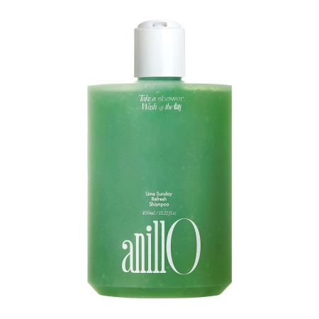 Anillo - Lime Sunday Refresh Shampoo - Attīrošs Matu un Galvas Ādas Šampūns - 450ml
