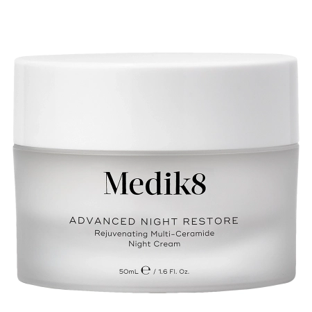 Medik8 - Advanced Night Restore - Rejuvenating Multi-Ceramide Night Cream - Intensīvi Atjaunojošs Nakts Krēms - 50ml