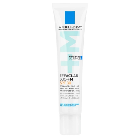 La Roche-Posay - Effaclar Duo+ SPF30 - Krēms Nepilnību Mazināšanai ar UV Aizsardzību - 40ml