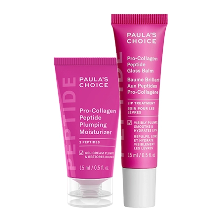 Paula's Choice - Plumping Headliners - Sejas un Lūpu Produktu Komplekts ar Peptīdiem - 15 ml + 15 ml