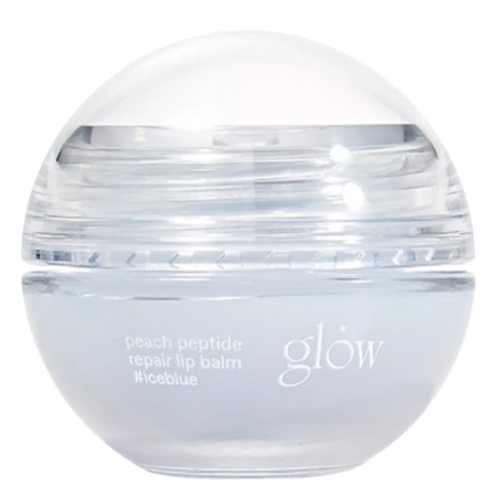 glow - Peach Peptide Repair Lip Balm - Peptīdu Lūpu Balzams - #Iceblue - 8g