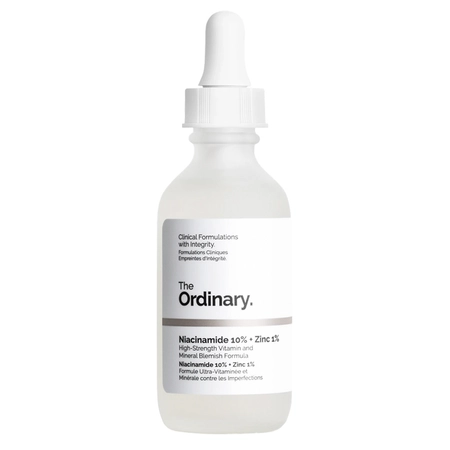 The Ordinary - Niacinamide 10% + Zinc 1% - Serums ar B3 Vitamīnu un Cinku - 60ml