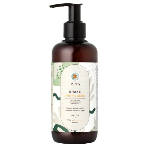 HairTry - Brake the flakes - Normalizējošs Šampūns ar Salicilskābi - 250ml