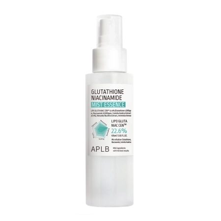 APLB - Glutathione Niacinamide Mist Essence - Izgaismojoša Sejas Esence Migliņā - 105ml