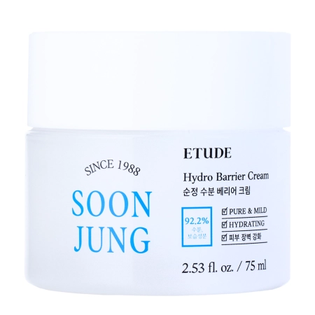 Etude House - Soon Jung Hydro Barrier Cream - Maigi Nomierinošs Krēms - 75ml