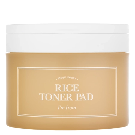 I'm From - Rice Toner Pad - Mitrinoši un Izgaismojoši Sejas Spilventiņi - 60gab