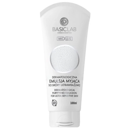 BasicLab - Micellis – Dermatoloģiskas Mazgāšanas Putas Īpaši Jūtīgai Ādai - 100ml