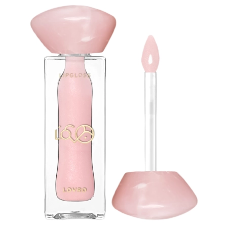 LOVRO - Bloomlight Lipgloss - Apjomu Palielinošs Lūpu Spīdums ar Atvēsinošu Efektu - 02 Quartz Kiss - 5,5g