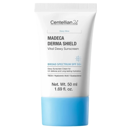 Centellian24 - Madeca Derma Shield Safe Moisture Sun Cream - Mitrinošs Sejas Krēms ar SPF 50+ PA++++ - 50ml