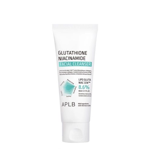APLB - Glutathione Niacinamide Facial Cleanser - Sejas Mazgāšanas Emulsija ar Glutationu un Niacinamīdu - 80ml