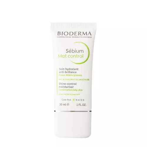 Bioderma - Sebium Mat Control - Matējošs Mitrinošs Krēms Jauktai un Taukainai Ādai - 30ml