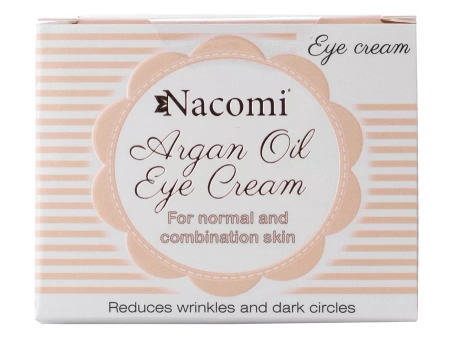 Nacomi - Dabīgais Acu Krēms ar Arganu - 15ml