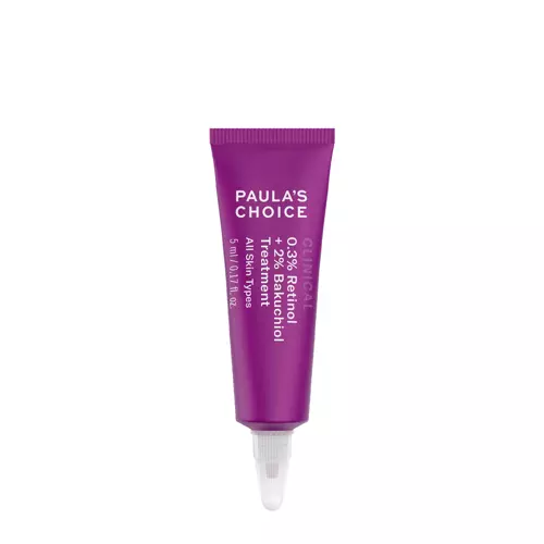 Paula's Choice - Clinical - 0.3% Retinol + 2% Bakuchiol Treatment - Sejas Serums ar 0.3% Retinolu un 2% Bakučiolu - 5ml