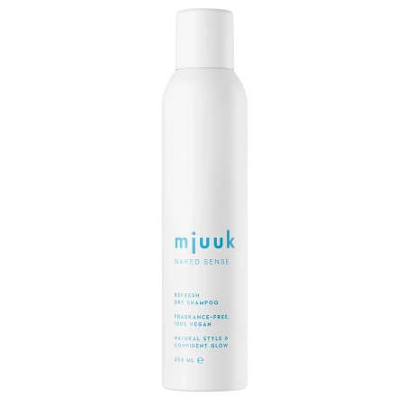 Mjuuk - Naked Sense Fragrance-free Refresh Dry Shampoo - Atsvaidzinošs Sausais Šampūns - Bez Smaržas - 250ml