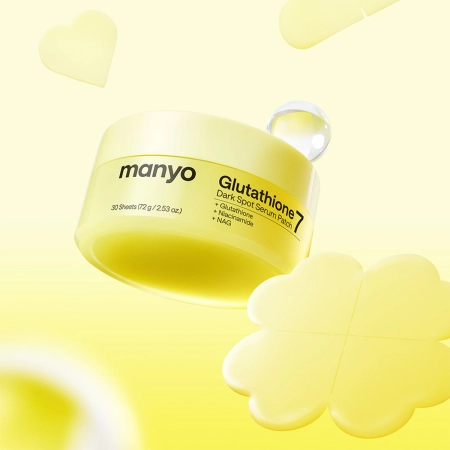 Ma:nyo - Glutathione 7 Dark Spot Serum Patch - Serums Plāksteros Pigmentācijas Mazināšanai - 30gab