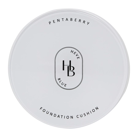 HEVEBLUE - Penta Berry Panthenol Repair Glow Foundation Cushion SPF 50+ PA++++ - Izgaismojošs Tonālais Krēms Spilventiņā - 17-21 Vanilla - 15g