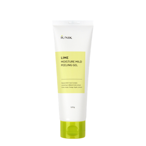iUNIK - Lime Moisture Mild Peeling Gel - Maigais gēla pīlings ar dabīgo AHA augļu kompleksu - 90ml