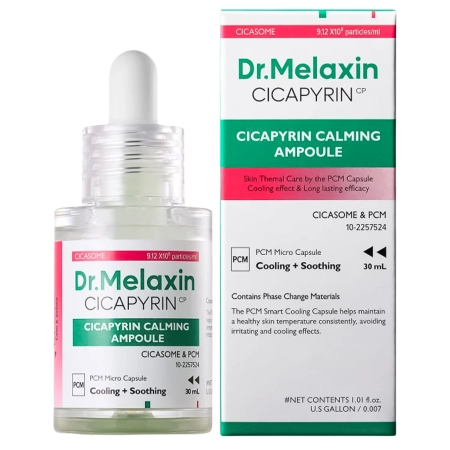 Dr.Melaxin - Cicapyrin Calming Ampoule - Sejas Serums ar Āzijas Centellas Egzosomām - 30ml