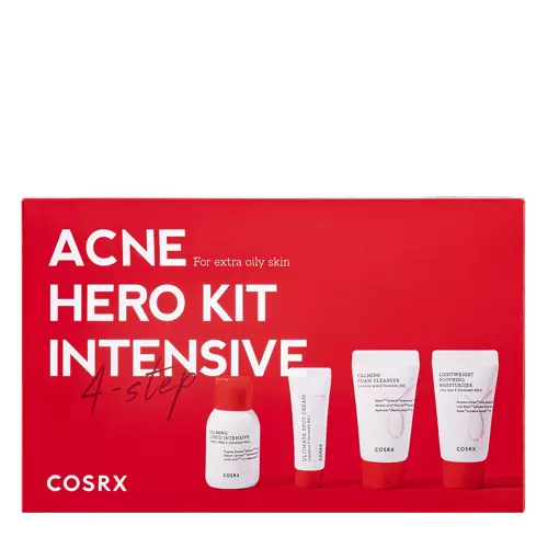 COSRX - AC Collection Trial Kit - Intensive -Miniatūrs komplekts ādas ar pinnēm kopšanai 