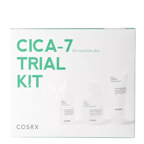COSRX - CICA - 7 Relief Kit - 3 Step - Nomierinošs komplekts jutīgai ādai