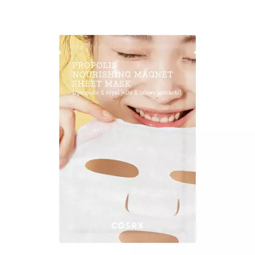 COSRX - Full Fit Propolis Nourishing Magnet Sheet Mask - Propolisa barojošā apvalka maska - 21ml