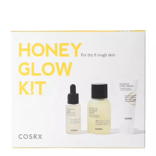 COSRX - Honey Glow Trial Kit - Mini ādas kopšanas komplekts ar propolisu