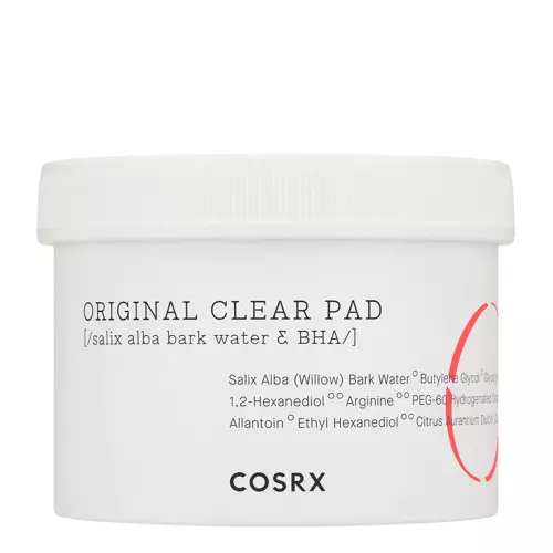 COSRX - One Step Original Clear Pad - Eksfoliējoši attīrošie spilventiņi - 70gab.