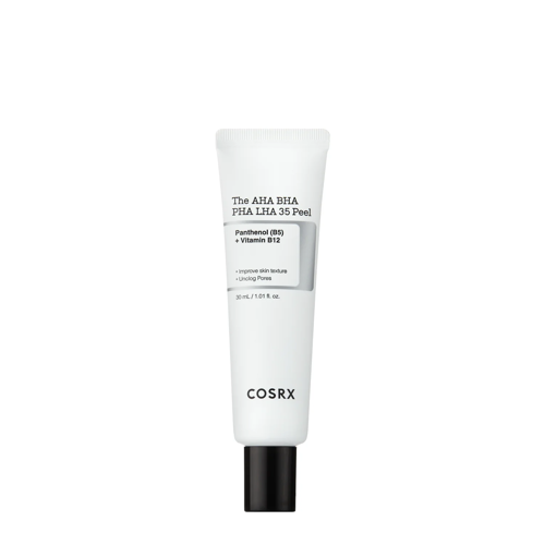 COSRX - The AHA BHA PHA LHA 35 Peel – 35% Skābes Pīlings ar Vitamīniem - 30ml