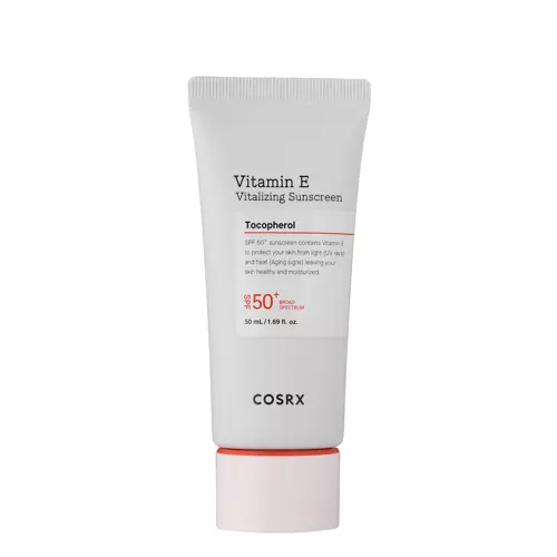 COSRX - Vitamin E Vitalizing Sunscreen - SPF 50+ - Saules Aizsargkrēms ar E Vitamīnu - 50ml