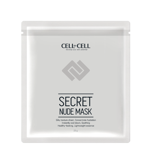 Cell by Cell - Nude Mask - Mitrinoši-Atjaunojoša Auduma Sejas Maska – 5gab/ 23g