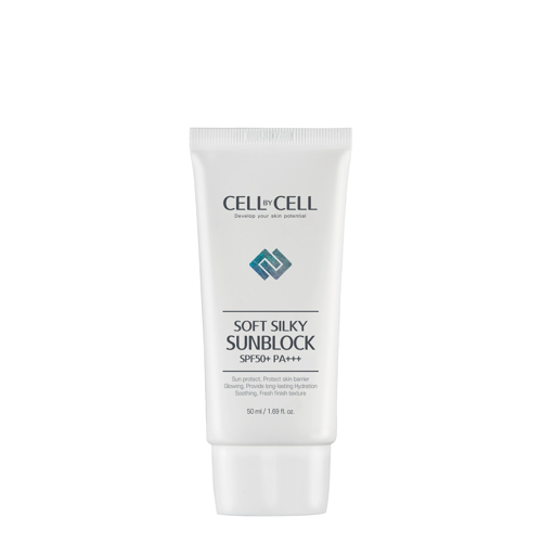 Cell by Cell - Soft Silky Sun Block SPF50+/PA+++ - Maigs Saules Aizsargkrēms - 50ml