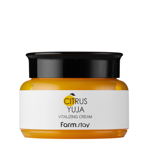 Farmstay - Citrus Yuja Vitalizing Cream - Atjaunojošs Sejas Krēms ar Yuzu Augļu Ekstraktu - 100g