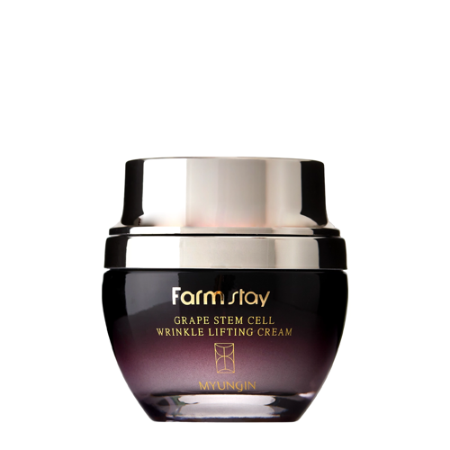 Farmstay - Grape Stem Cell Wrinkle Lifting Cream - Liftinga Sejas Krēms ar Vīnogu Ekstraktu - 50ml