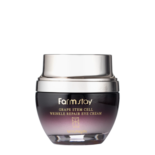 Farmstay - Grape Stem Cell Wrinkle Repair Eye Cream - Pretgrumbu Krēms Ādai ap Acīm ar Vīnogu Ekstraktu - 50ml