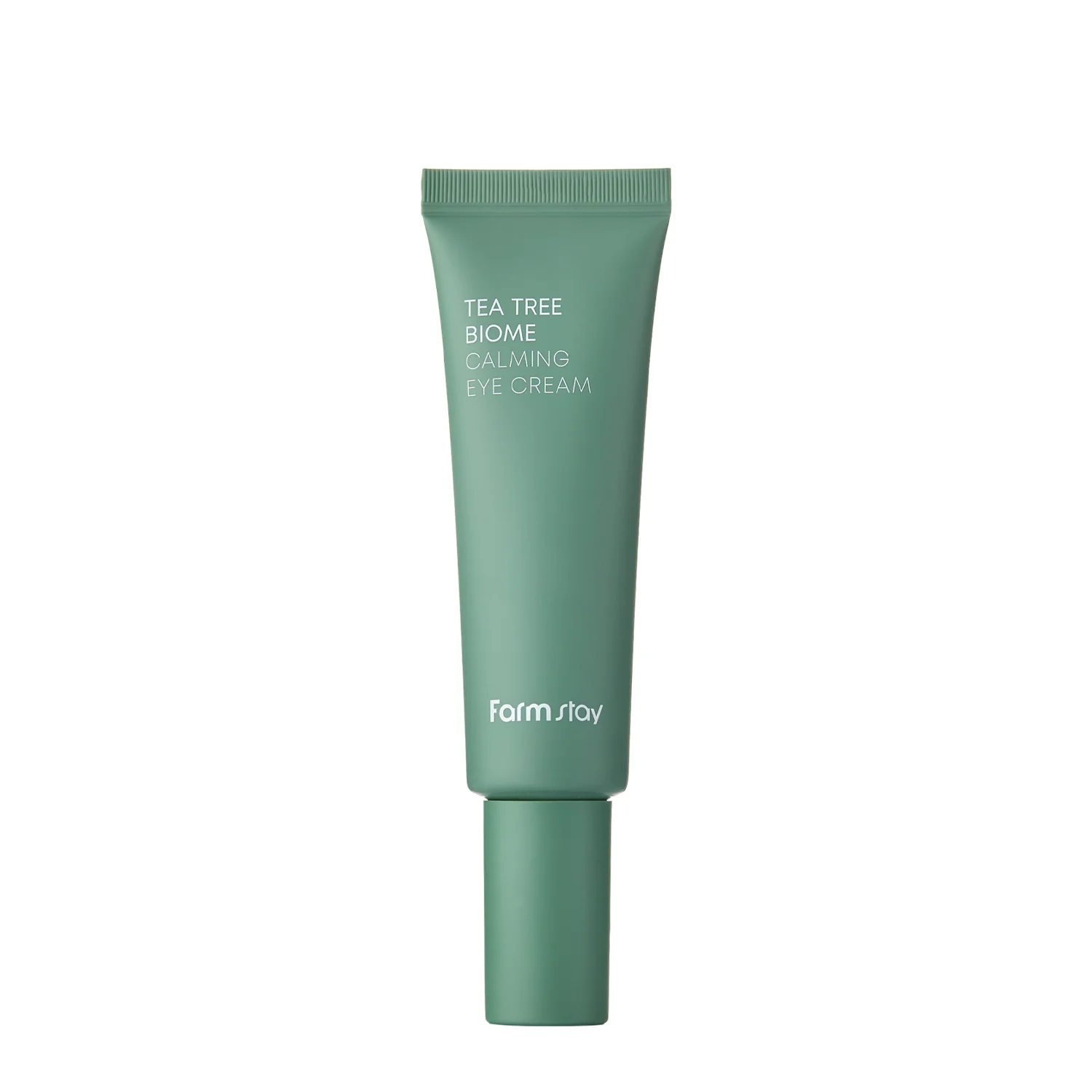 Farmstay - Tea Tree Biome Calming Eye Cream - Nomierinošs Krēms Ādai zem Acīm ar Tējas Koka Ekstraktu - 50ml